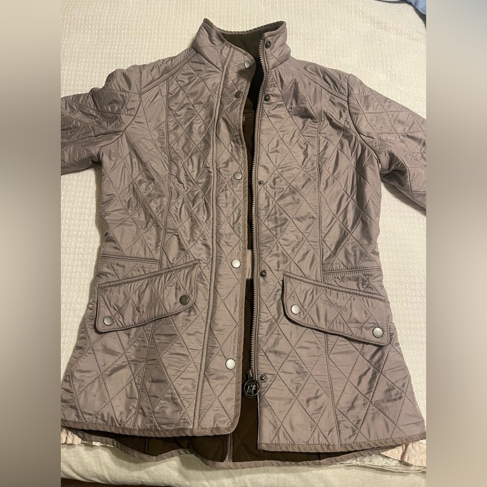 Barbour coat/jacket Just worn once!! Purchased from Nordstrom!! Great Condition!
